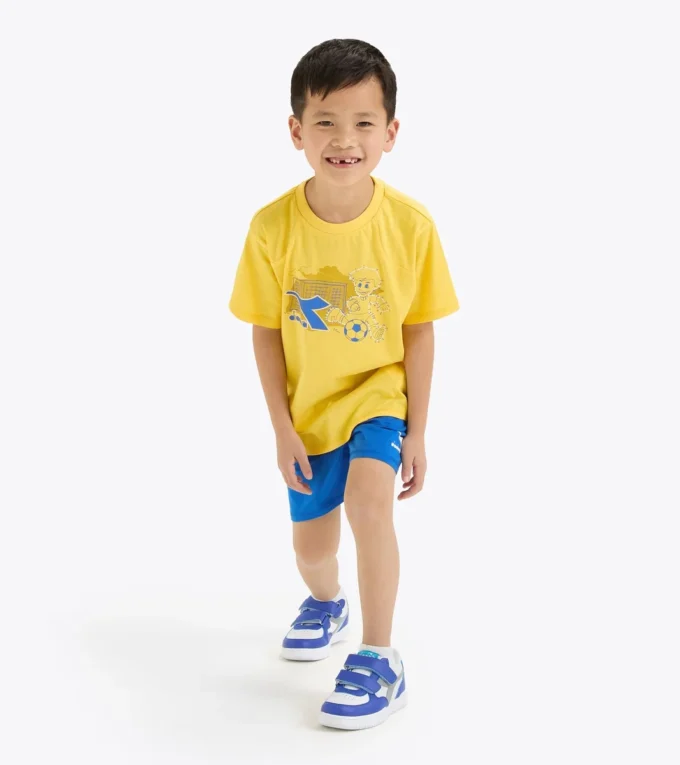 Setul Jb. Set Ss Riddle Set sport – Tricou și pantaloni scurți – Băieți Setul Jb. Set Ss Riddle Set sport – Tricou și pantaloni scurți – Băieți