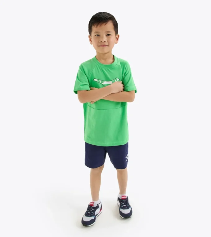 Setul Jb. Set Ss Riddle Set sport – Tricou și pantaloni scurți – Băieți Setul Jb. Set Ss Riddle Set sport – Tricou și pantaloni scurți – Băieți