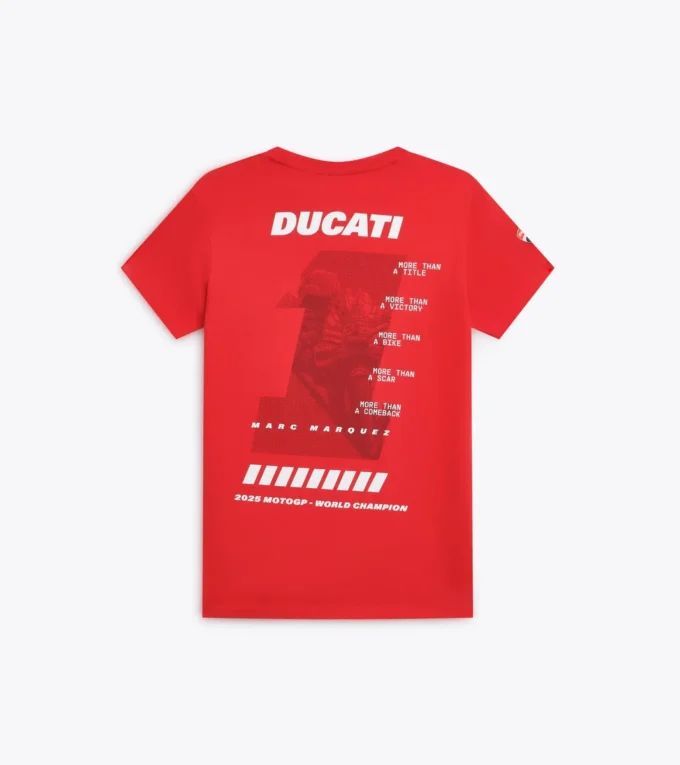Tricou Ducati Campione Mgp25 Tricou aniversar | diadora X Ducati Corse Tricou Ducati Campione Mgp25 Tricou aniversar | diadora X Ducati Corse