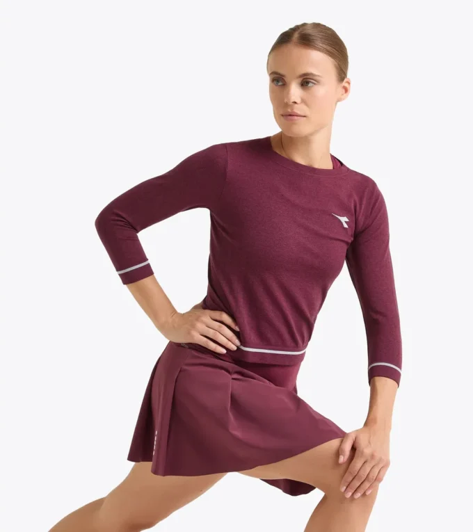 Tricou L. 3/4 Icon Stratouno Tricou tehnic termoreglabil cu mâneci 3/4 – Tenis